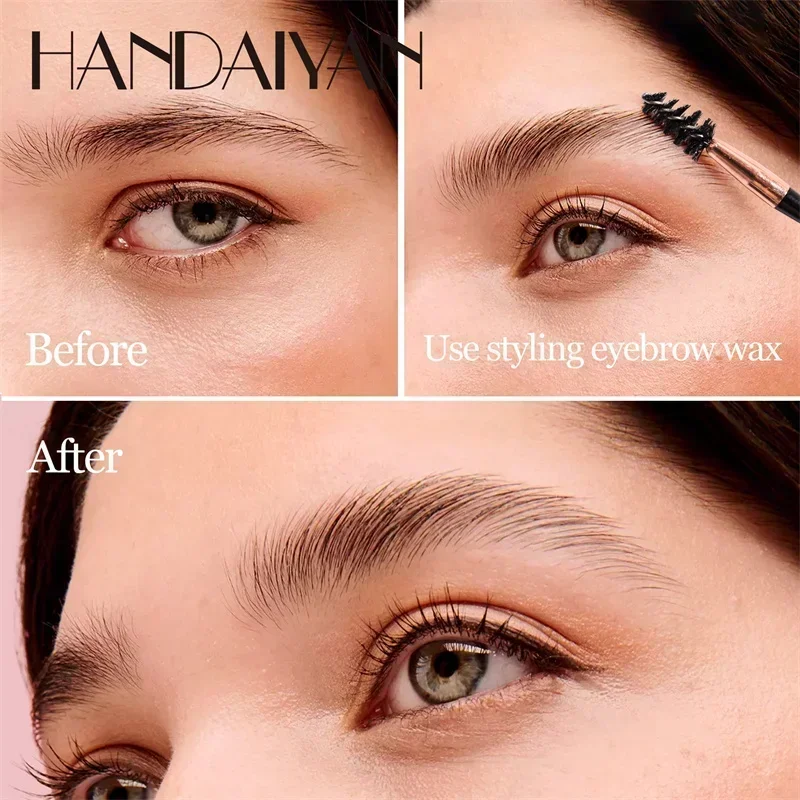 Transparent Pomade Eyebrow Styling Soap Brows Gel Wax Fixer With Brush For Women Eyebrow Cosmetics Make Up Eyebrow Gel_voghion.com