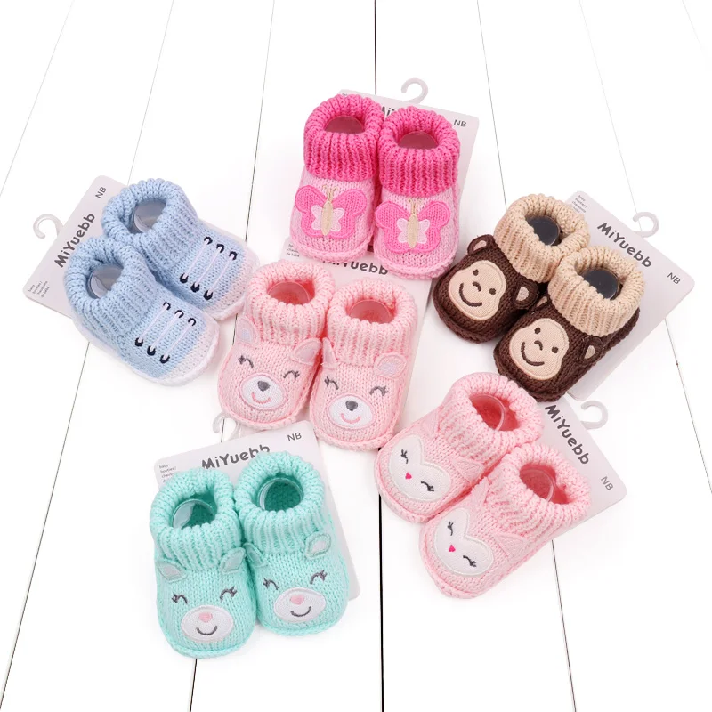 Baby Socks Cute Animal Deasign Soft Cotton 9.5cm for 0-6 Months Toddler Boys and Girls Indoor Prewalking High Quality NewFashion 2
