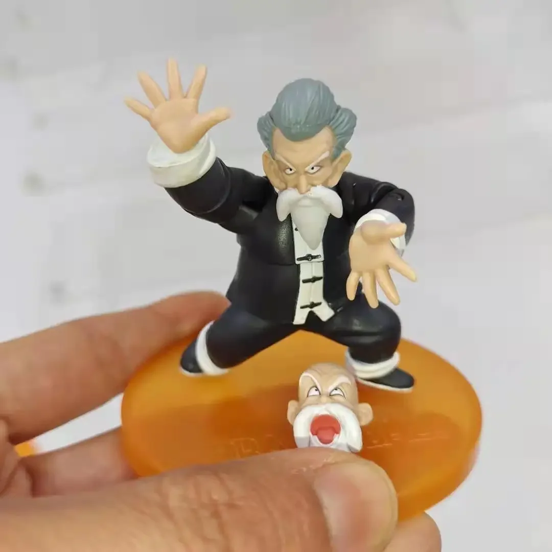 리미티드 드래곤 볼 슈퍼 무버블 조인트 인형, 실버 헤어 베지타 타오 파이 파이 마스터 로시 소규모 피규어 약간의 흠집