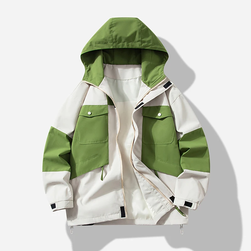 

Новое поступление весна 2024, модное пальто, Мужская высококачественная повседневная куртка, мужские повседневные осенние куртки с капюшоном, мужская модель