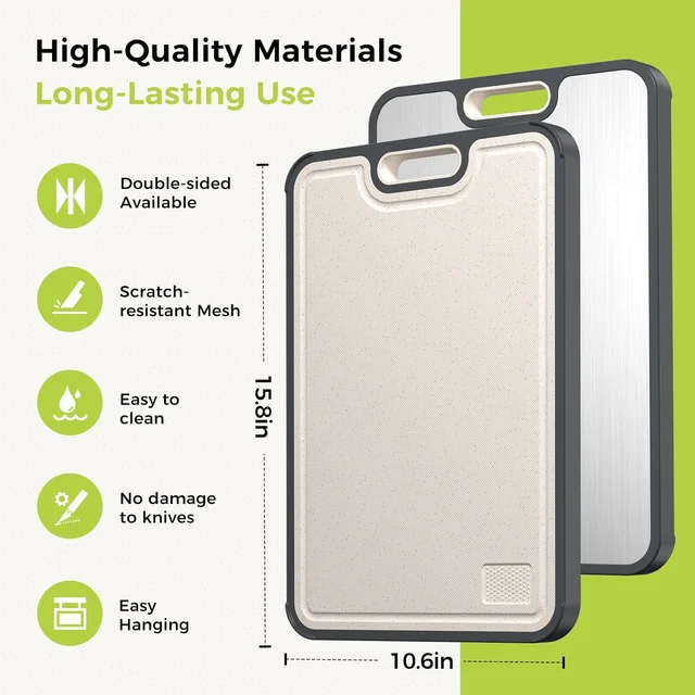 Stainless Steel Kitchen Cutting Board 4