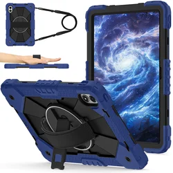 Custodia per tablet antiurto con supporto rotante a 360° e cinghia per mano/spalla
