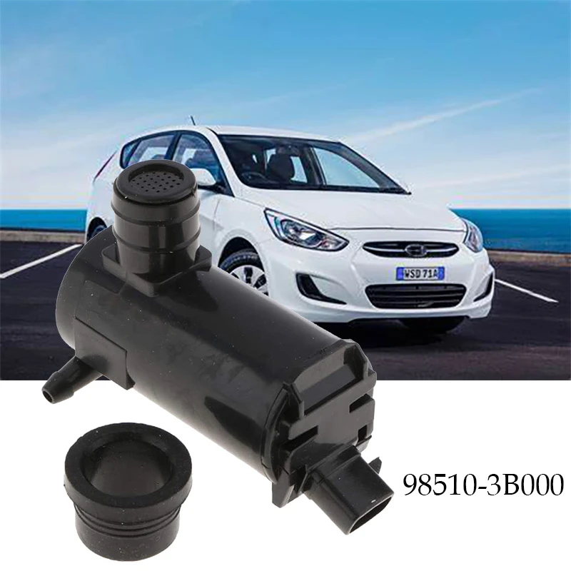 

Очиститель ветрового стекла насос в сборе черный Замена 98510-3B000 для Hyundai Accent Elantra