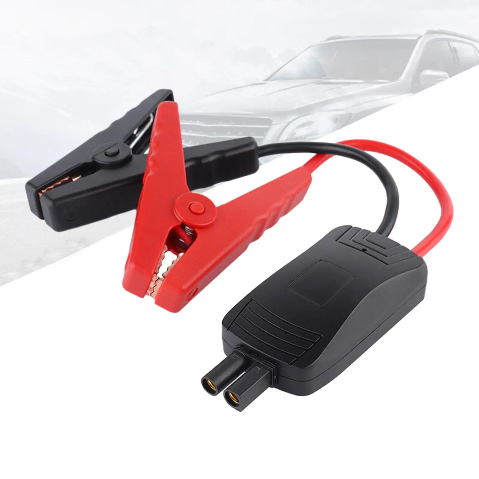 Generic Jump Starter Cable with Battery Clamps Replacement Automotive Booster Clamp Cables 12V Car Battery Clamps for Truck
