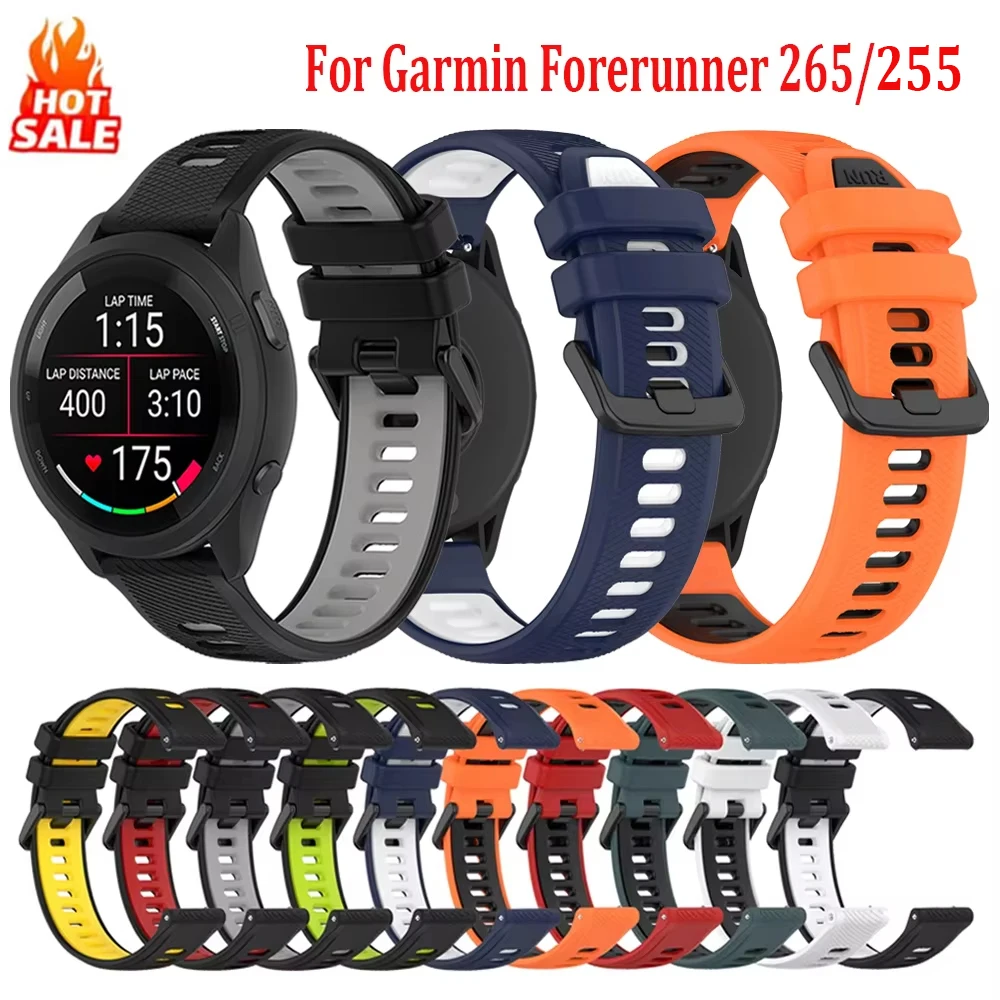 Premium Silicone Replacement Bands - 22mm Strap