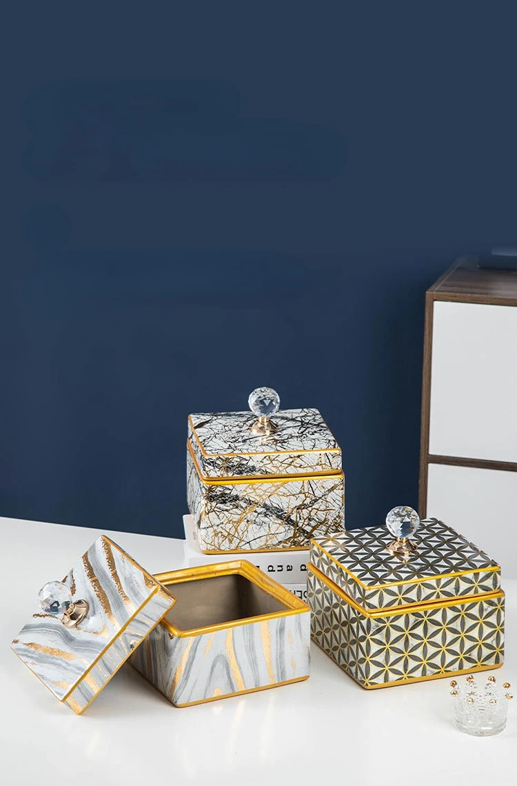 Boîte Café Bonbons Boîte à Thé En Céramique ZEALMAX - Rangement