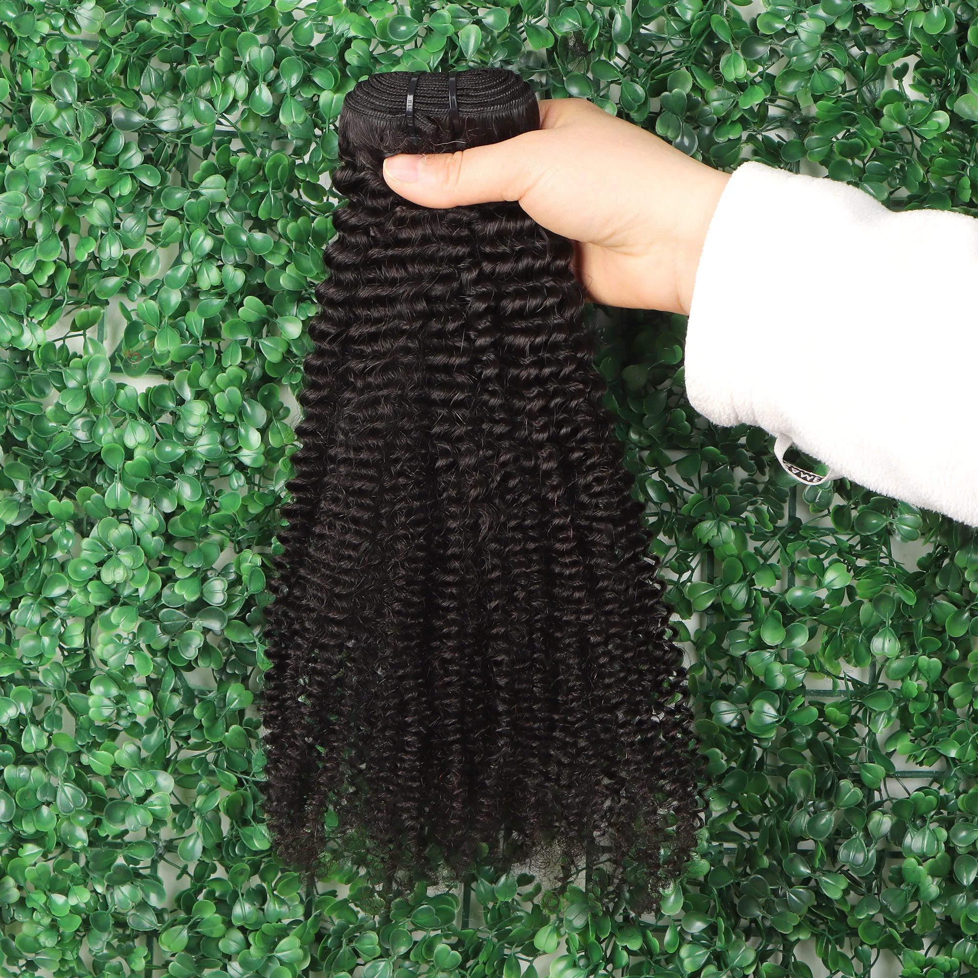AHVAST kinky curly 100g hair bundles natural color high quality human hair for boho braiding remy extensions braids