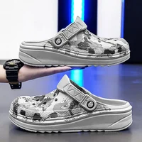 Men Slippers Camouflage Platform Outdoor Summer Clogs Shoe Women Beach Sandals Male Soft EVA Indoor Home Slides Lover Flip Flops 1