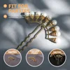 4 Pcs Pearl Hairpin Chinese Style Headdress Rhinestone Vintage Retro Hair Accessories 5 9 Rows Pearls Easy Hold Hairstyles 6