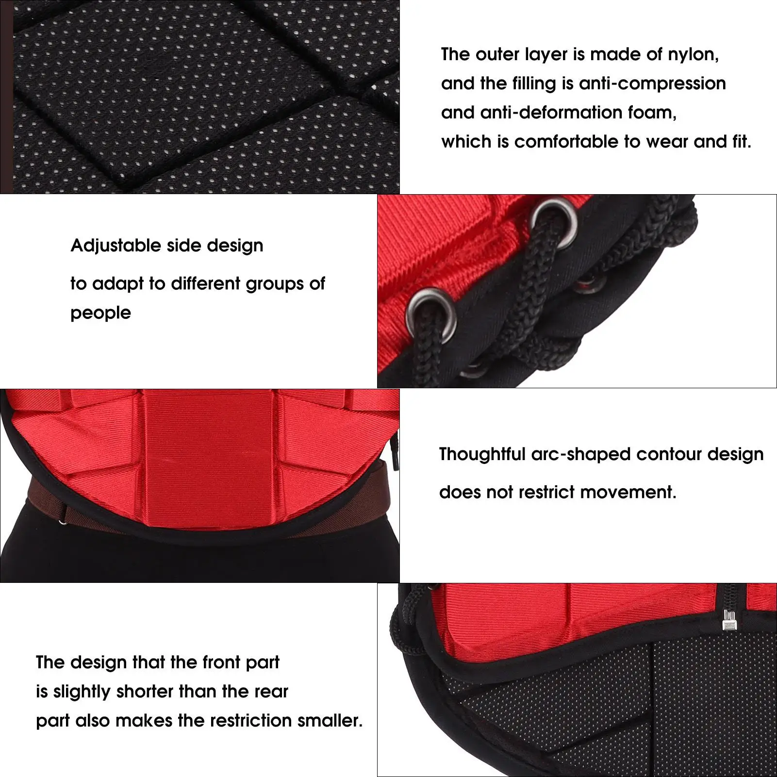 Children's Equestrian  Vest - Horse Riding Protective Gear for Kids - Shock Absorbent Waistcoat 4