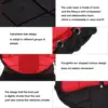 Children's Equestrian  Vest - Horse Riding Protective Gear for Kids - Shock Absorbent Waistcoat 4