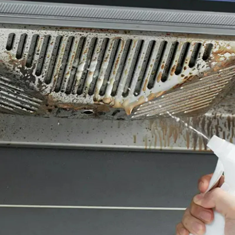 Heavy Oil Cleaner Kitchen Oil Stain Degreaser Stains Remover Cleaning Grills Ovens Cooktop Spray