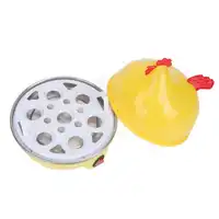 Electric Egg Cooker 350W 7 Egg Capacity Automatic Shut Off Mini Breakfast Machine Multifunction Chicken Shape Rapid Egg Boiler 1