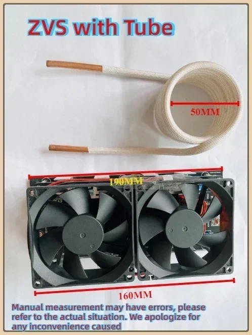 2000W 50A ZVS Low Voltage Induction Heating Board Power Supply Module Tesla Coil Heater
