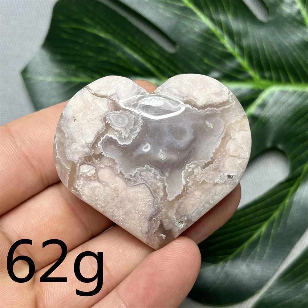 Natural Gemstone Pink Amethyst Heart-shaped Geode Agate Room Witchcraft Altarpiece Decoration Crystal with Stone Healing 4