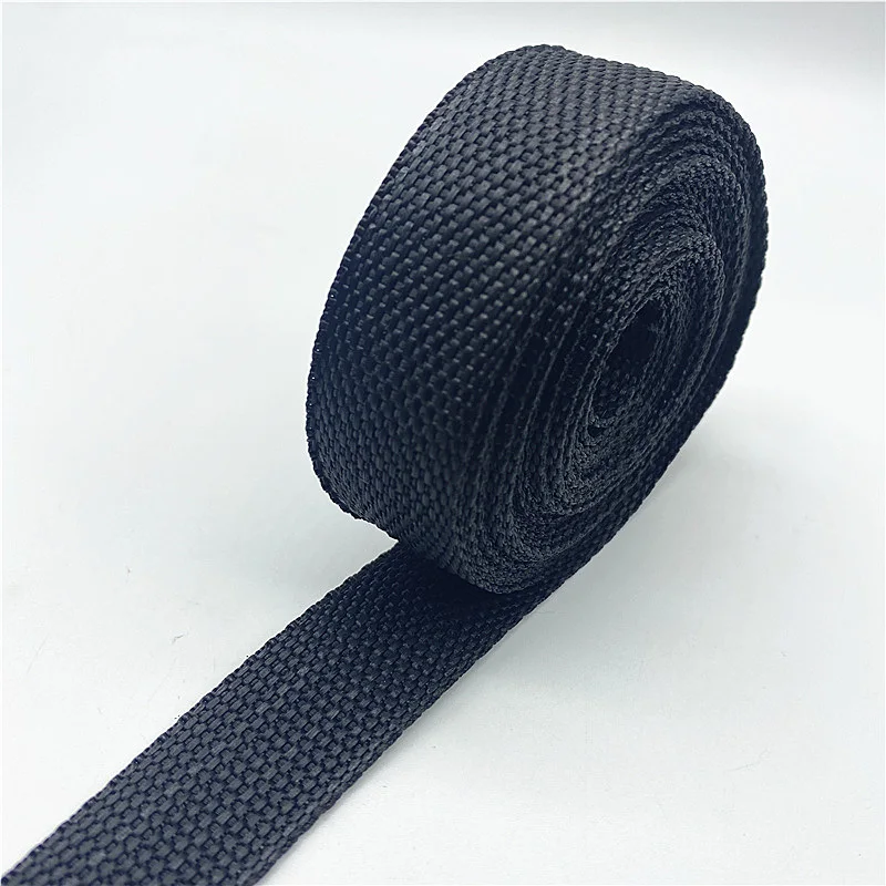 Web Strap Ribbon 2yards PP Webbing Strap Canvas Polyester Ribbon For Knapsack Strapping Bags Crafts DIY Belt Bag Dog Accessories