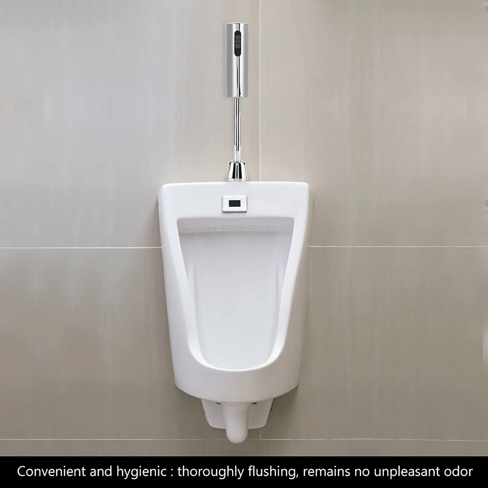 Toilet Automatic Flusher Bathroom Wall Mounted Automatic Sensor Touchless Urinal Flush Valve Sensor Urinal Valve Toilet