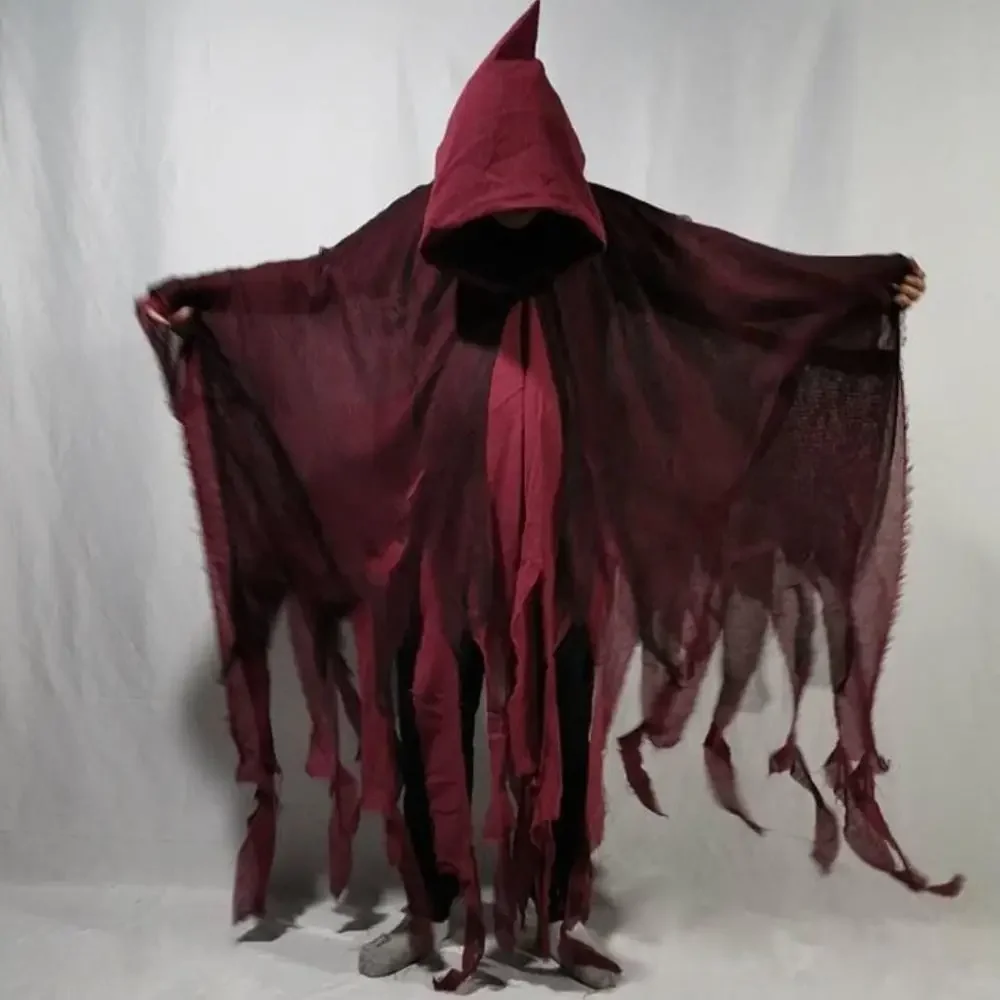 Halloween Geisterumhänge Zauberer Kleidung Requisiten Dementoren Cosplay Kostüm Kostüme Outfit Foto Profis – Detail 8