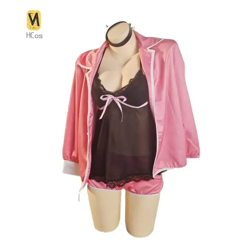 Pigiama Carino Rapi, Costume Cosplay Completo, Uniforme da Donna per Halloween e Feste di Carnevale HCos - immagine 5
