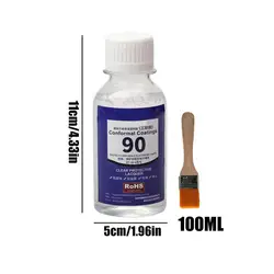 Clear Waterproof Insulation Sealant for Electronic Repairs - 100ml (100ml)