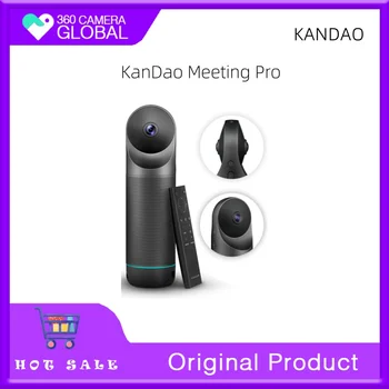 KanDao Meeting Pro - Telecamera per videoconferenze 360, sistema per videoconferenze AI Smart Tracking 4 in uno