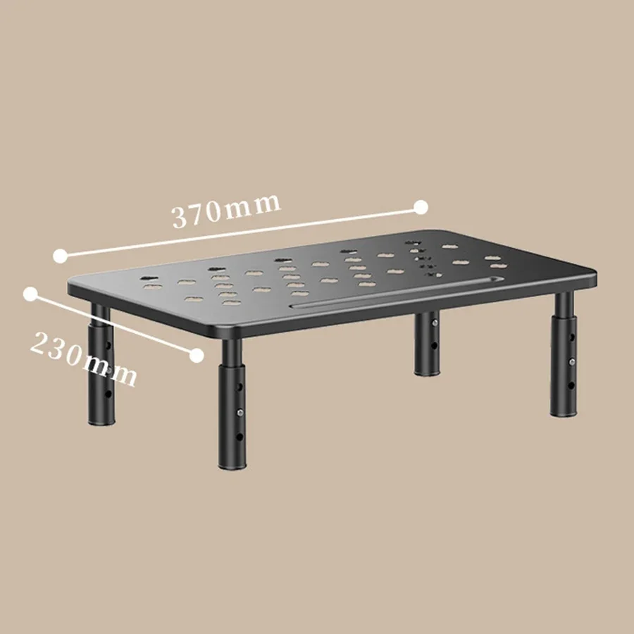 Monitor Stand Adjustable Desk Monitor Rack Holder PC Screen Stand for Office Studio Working Study Students