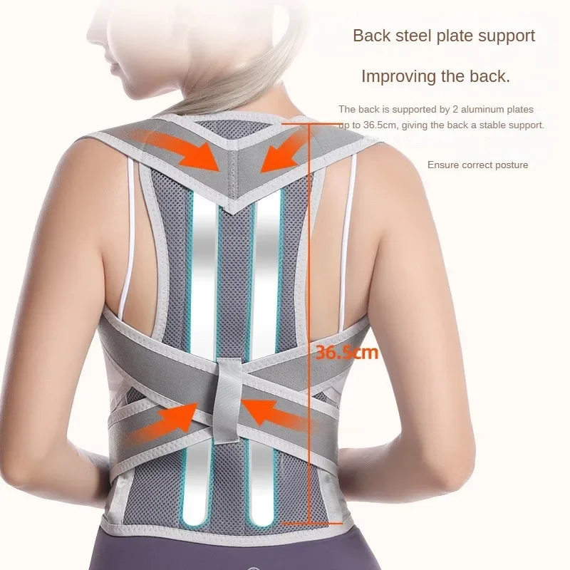 New Design Humpback Girdle Keel Upper Back Strap Brace Shoulder Posture Corrector Scoliosis Spine Support Lumbar Orthopedic Belt