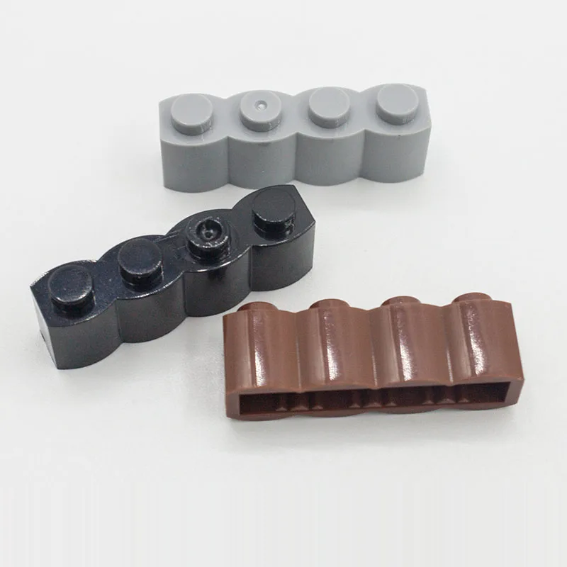 Moc 30137 Muro Mattone Modificato 1X4 Log Architettura City Street View Pezzo Classico Building Block Giocattolo Compatibile Con Accessorio