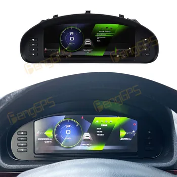 Panel de Instrumentos Digital LCD para Peugeot 407 2004-2010, Tablero de Instrumentos, Velocímetro Multifuncional 1