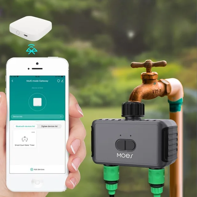 Intelligent Sprinkler Timer Irrigation Machine System WiFi Bluetooth Bidirectional Timer Garden Lawn Drip Irrigation Controller 3