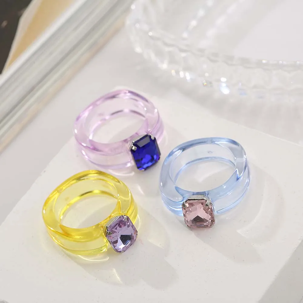 2025 Fashion Style Damen-Hip-Hop-Ring aus Acryl_voghion.com