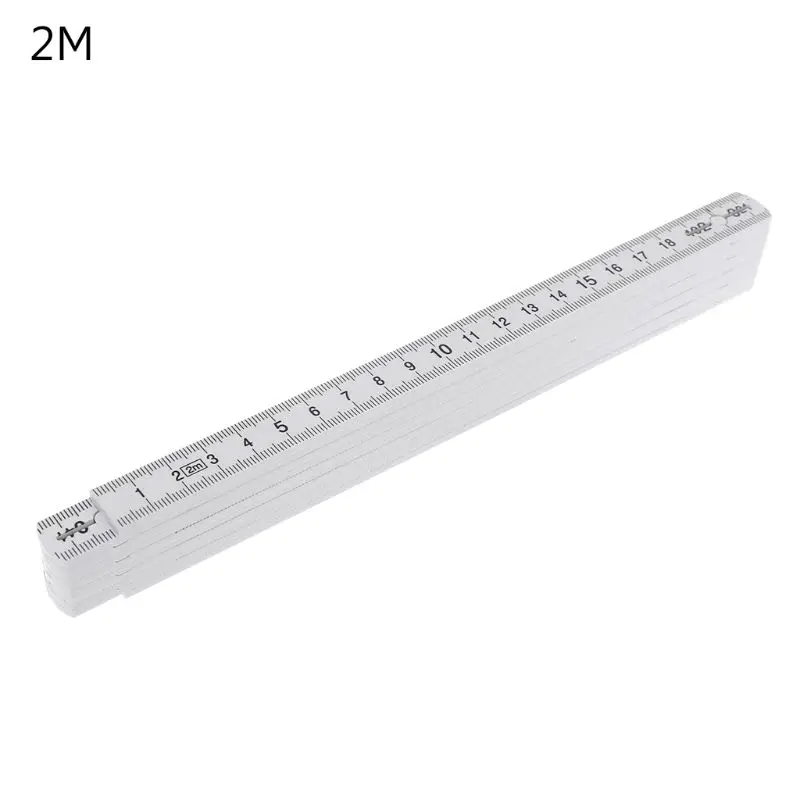 Folding Ruler Measuring Stick with Locking Joints - Woodworking Tool
