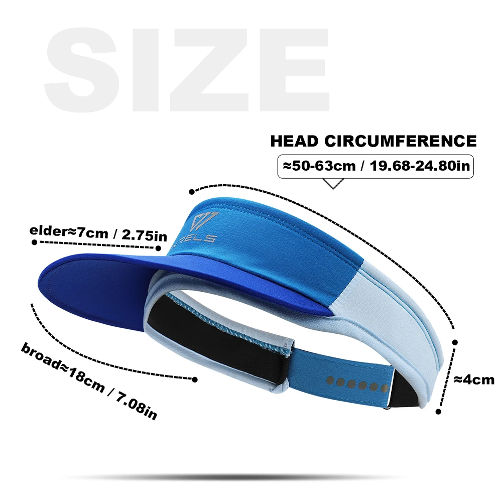 WRELS 1pc New Patchwork Color Anti-ultraviolet Hollow Cap Super Sweat-absorbing Sun Hat Fashionable Versatile Shade Sun Hat