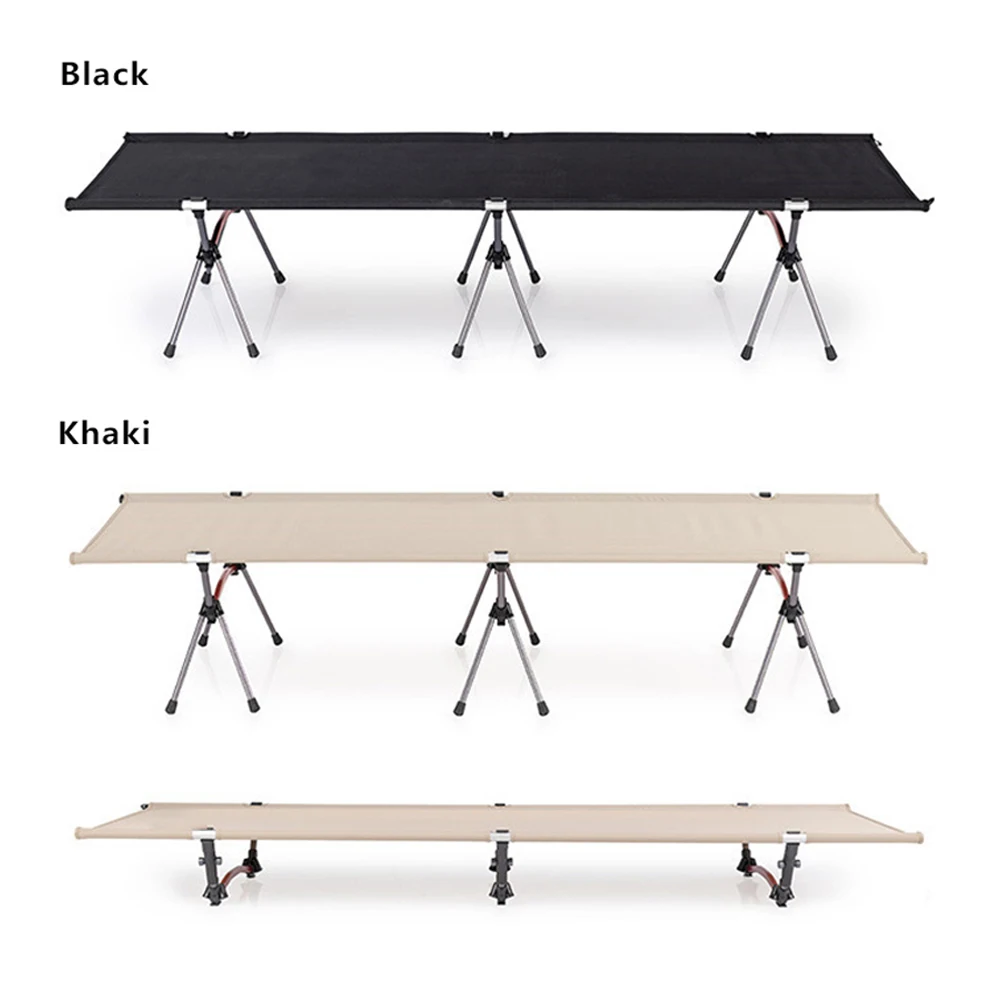 

Портативная складная кровать, кровать для кемпинга, для путешествий на открытом воздухе, Пляжная кровать, кровать для двойного назначения, легкая кровать для сна