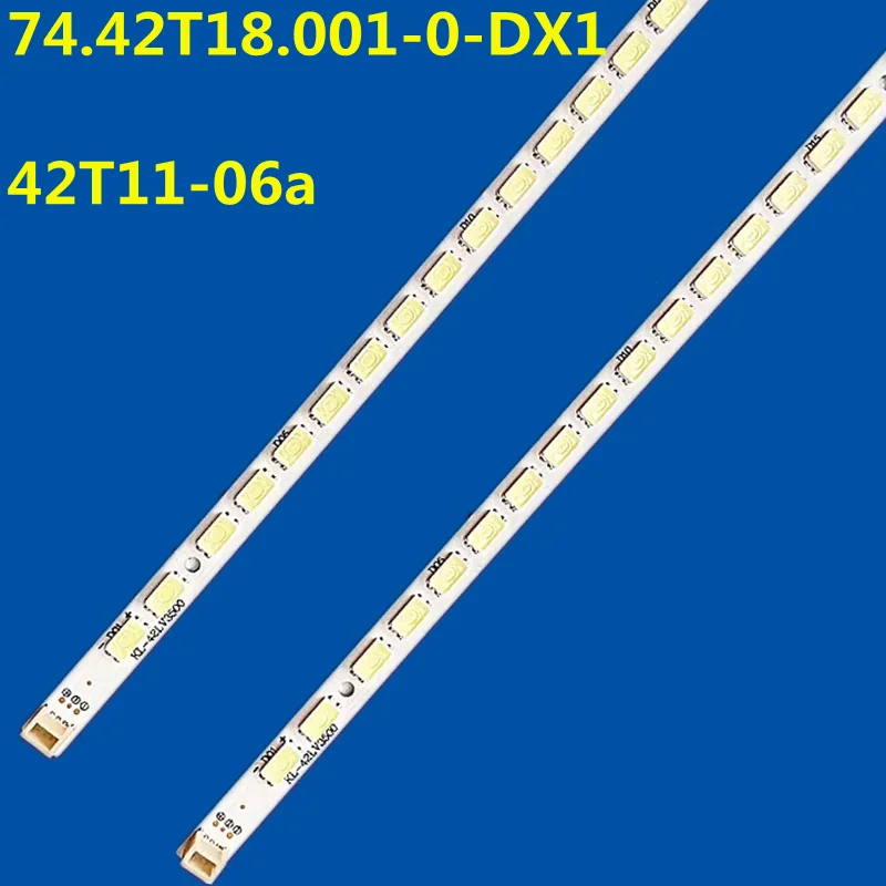 

2PCS LED Strip For 42T11-06a 74.42T18.001-0-DX1 LE42X100C LE42K11 H42E07A LE42G70 H42E07A LE42HT51 LED42C800I KL-42LV3500