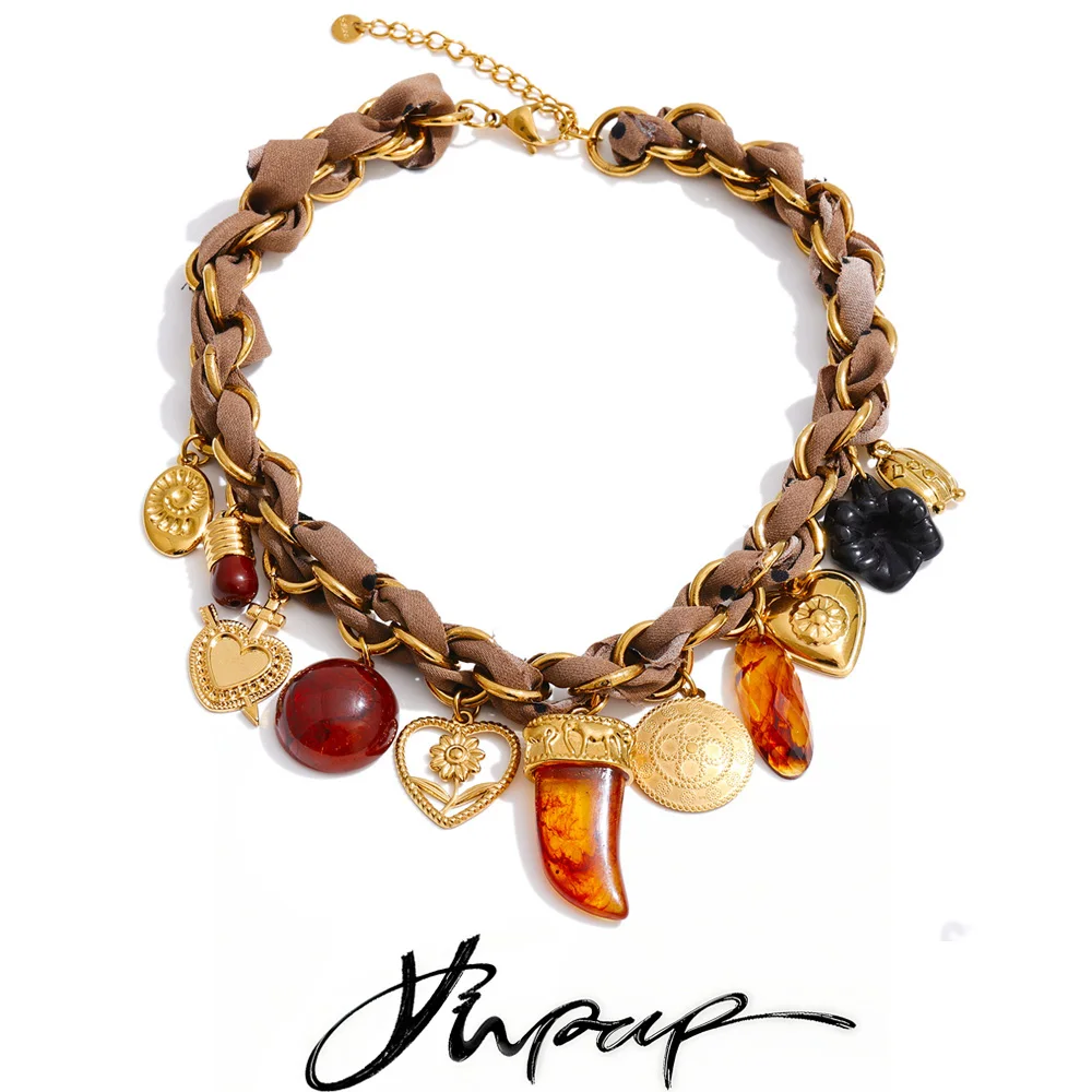 Yhpup Coffee Series Necklace
