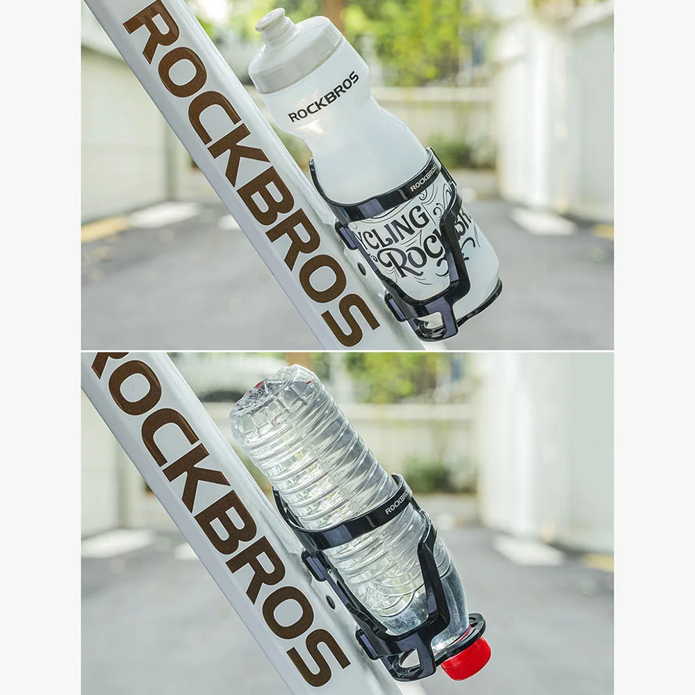 Description Picture 5 of itemROCKBROS Bicycle Bottle Holder, PC MTB Mountain Road Bike Bottle Cage, Lightweight Cycling Bottle Bracket, Mount Accessory