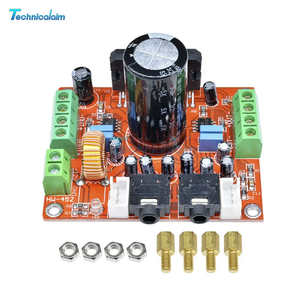 

TDA7850 4X50W аудио усилитель мощности, плата, модуль BA3121 Denoiser DC 12V