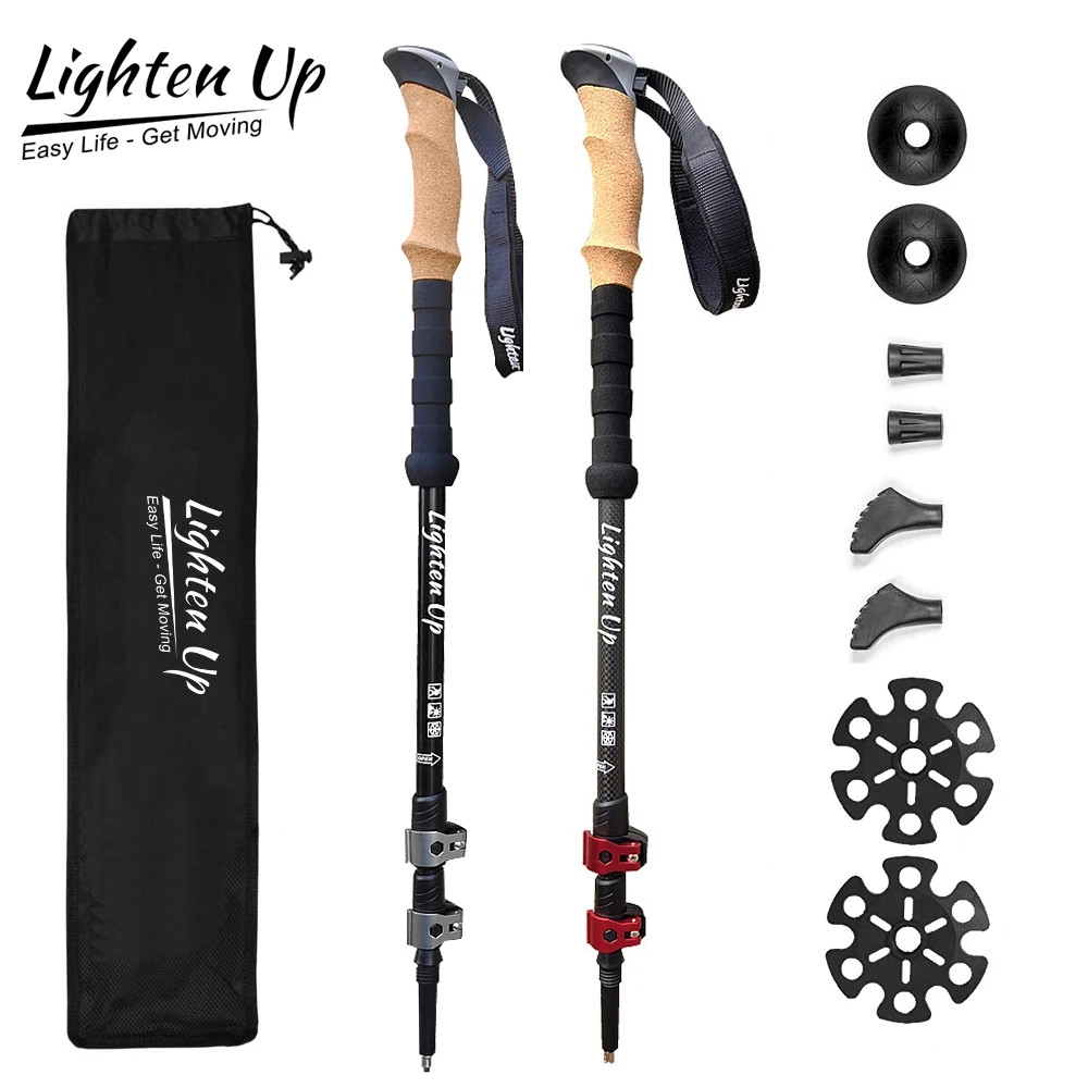 Climbing Stick Walking Stick for Men Women Trekking Poles등산스틱 Self