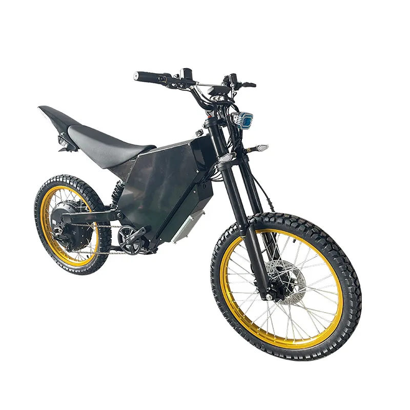 2024 All Terrain 12000W 72V Electric Fat Bike Motorcycle Powerful 5000W 8000W 15000W 80-120Kmh E Dirt Bike Bicycle For Adult Men 3