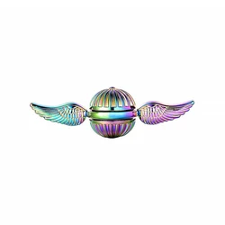 Enhanced Metal Orb Stress Relief Fidget Spinner Toy (Multicolour)