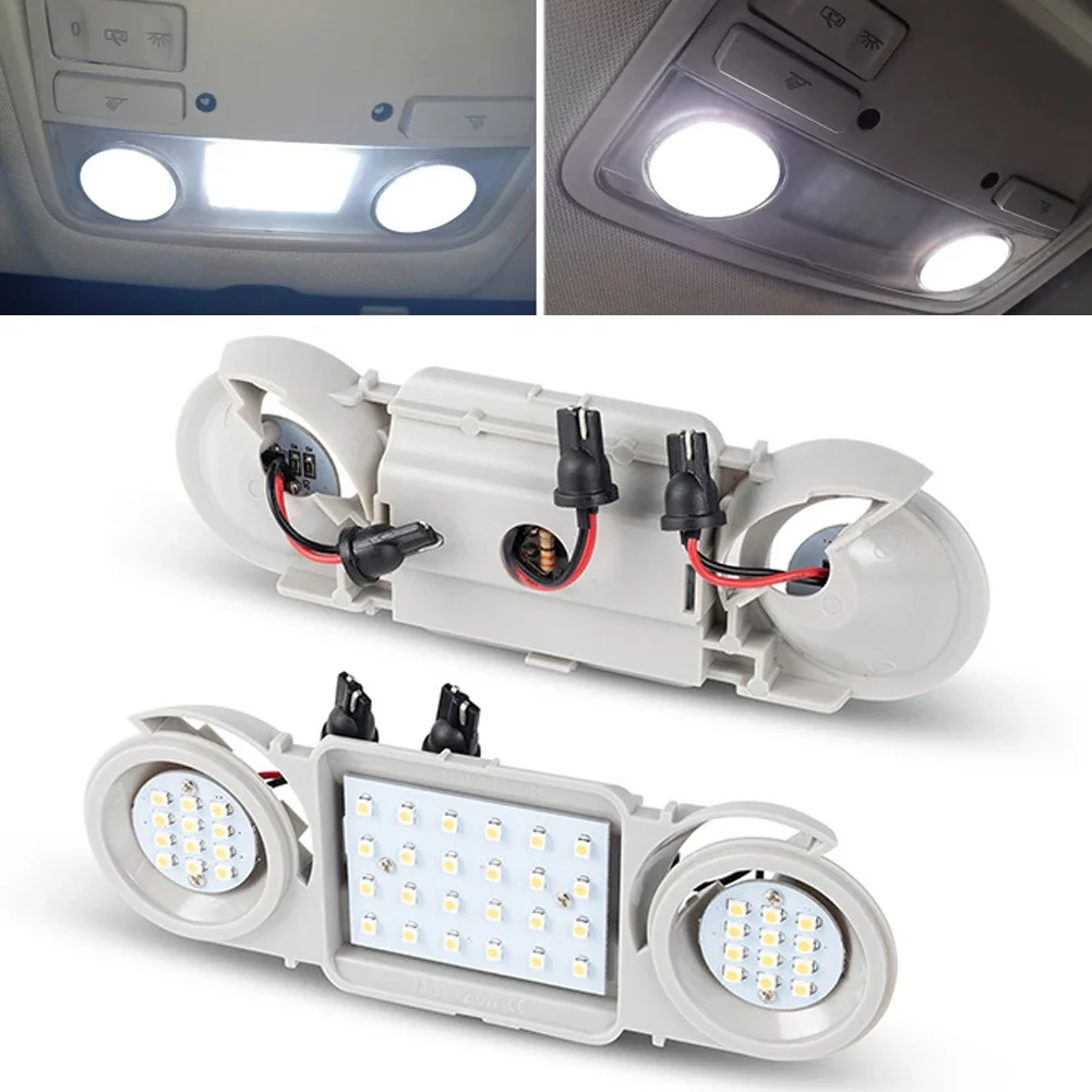 Enhanced LED Interior Dome Reading Light for Cars - Universal 12V Vehicle Accessory