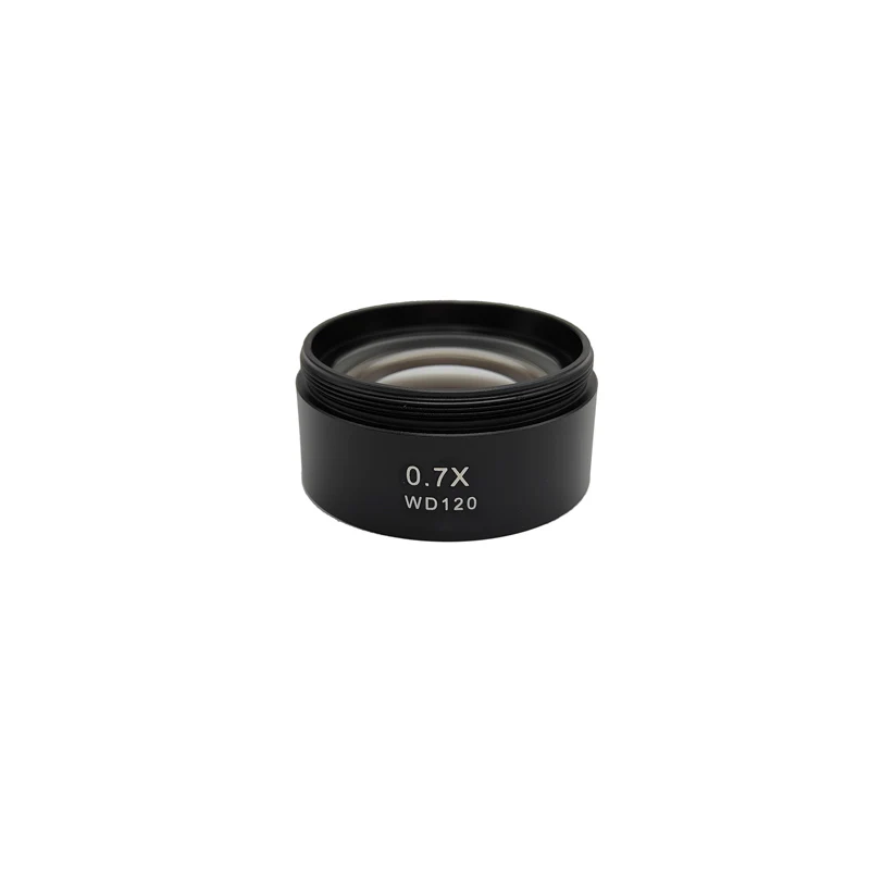 Microscope Objective Lens 0.3X/0.5X/0.7X/0.75X/1X/1.5X/2X Microscope Auxiliary Objective Lens for Trinocular Binocular