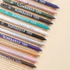 12 colors eyeliner eyebrow pencil eyeliner gel pen waterproof sweatproof non-smudge lying eyeshadow pencil 4