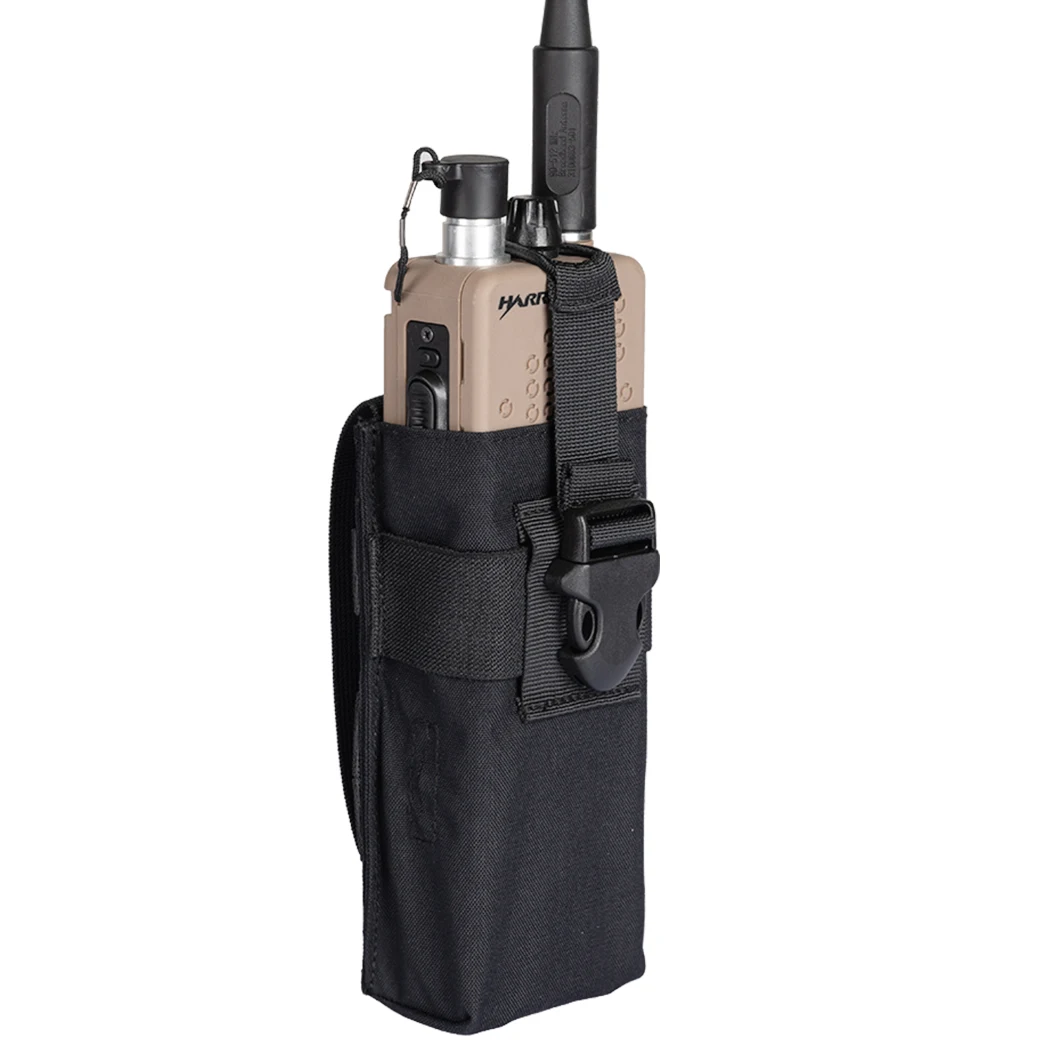 Pochette Radio Tactique IDOGEAR Camouflage MOLLE - Pour Talkie-walkie
