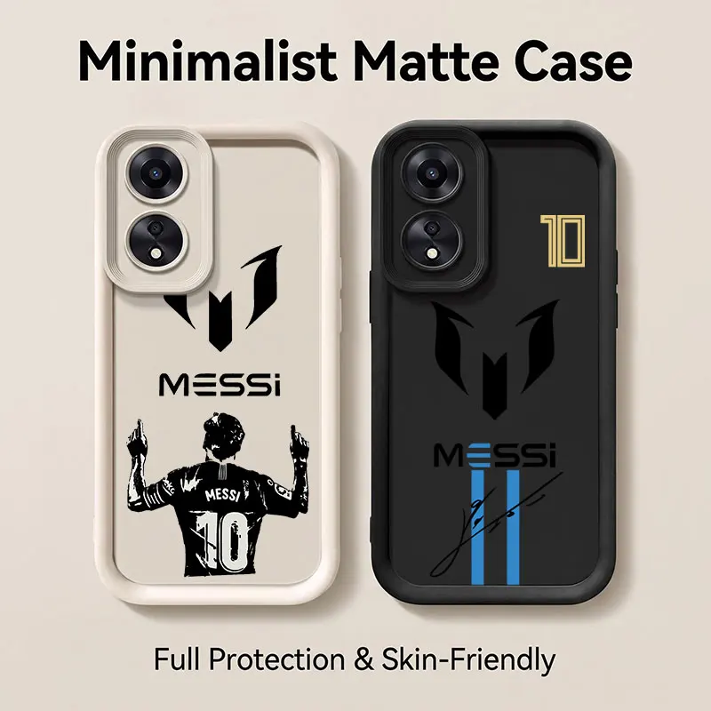Football King Silicone Phone Case Featuring Number 10 Design