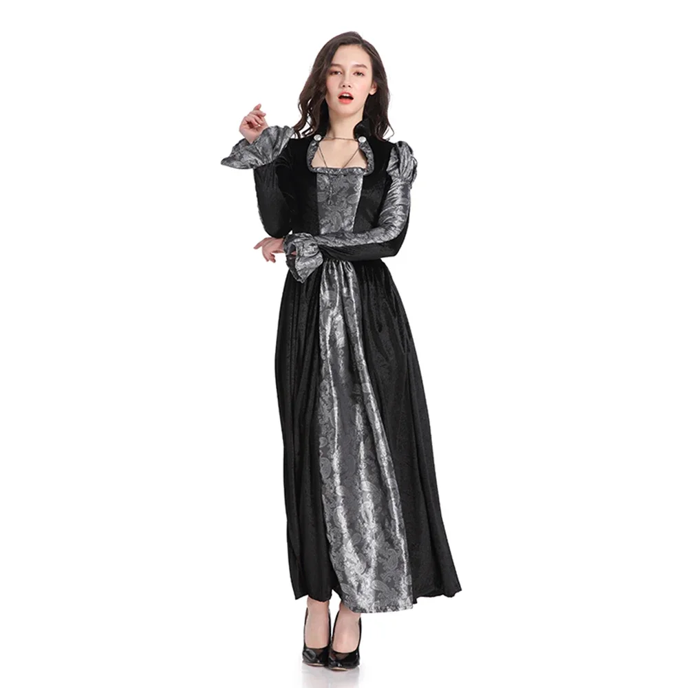 

Fantasia Witch Costume for Women Halloween Vampire Cosplay Fancy Dress Adult Ladies Carnival Party Role Playing Dress Outfit