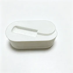 Portable Tangle - Free Cable Winder Organizer (White - 1Pc)