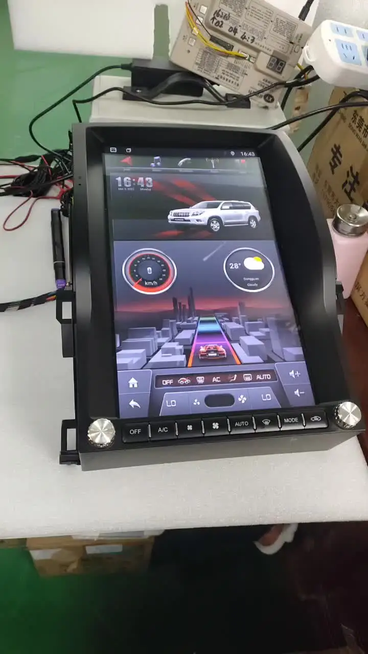 13 6 &quotAndroid для Lexus GX470 Toyota Land Cruiser Prado 120 2002-2009 автомобильный радиоприемник стерео