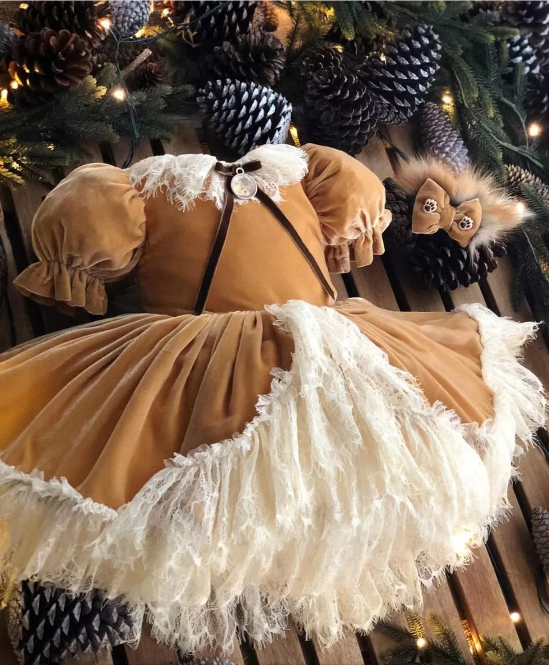 

Осеннее желтое бархатное кружевное турецкое винтажное бальное платье принцессы для девочек на день рождения, праздник, Рождество Eid